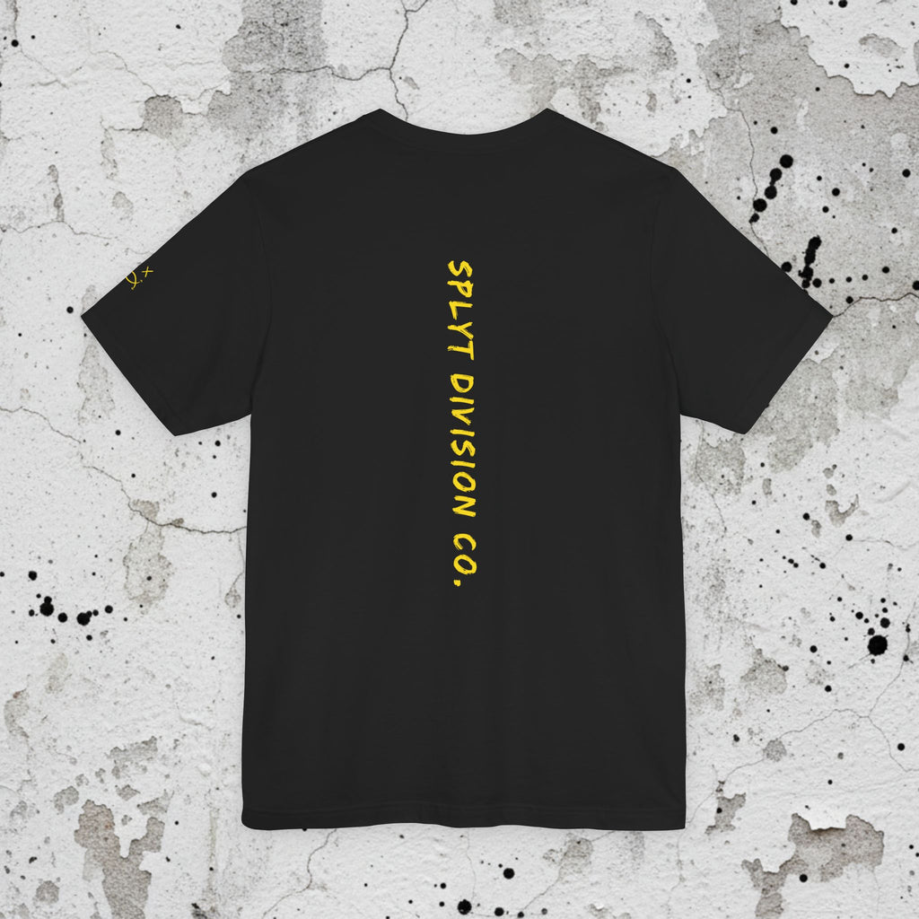 SPLYT DIVISION Spyne Tee - Black/Yellow