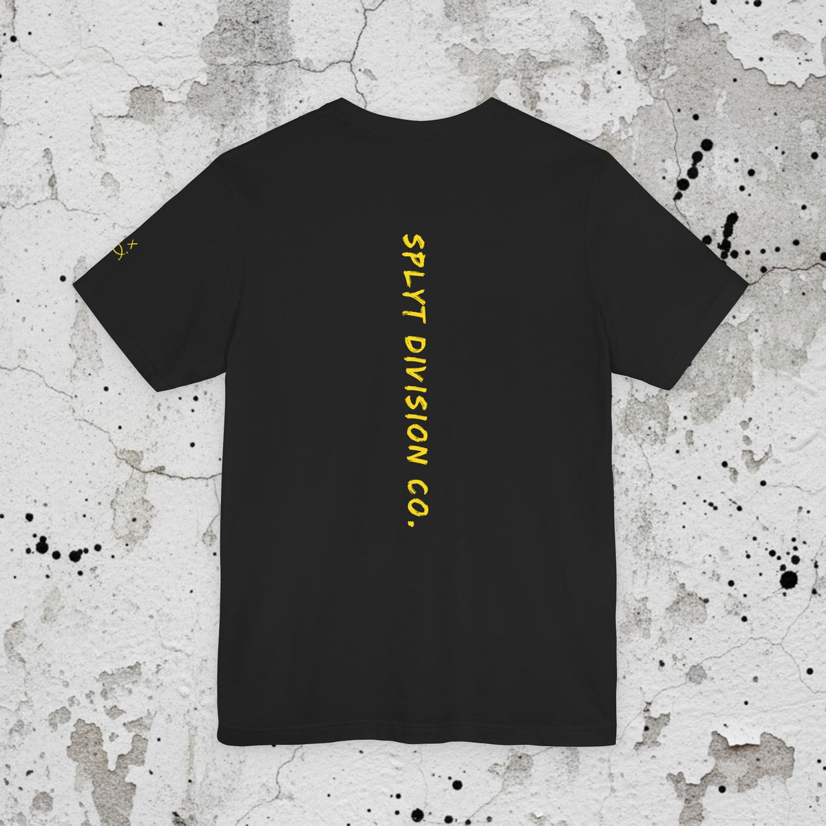 SPLYT DIVISION Spyne Tee - Black/Yellow