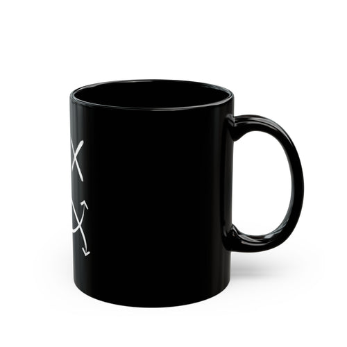 SPLYT DIVISION Ceramic Mug -  Black (11oz)