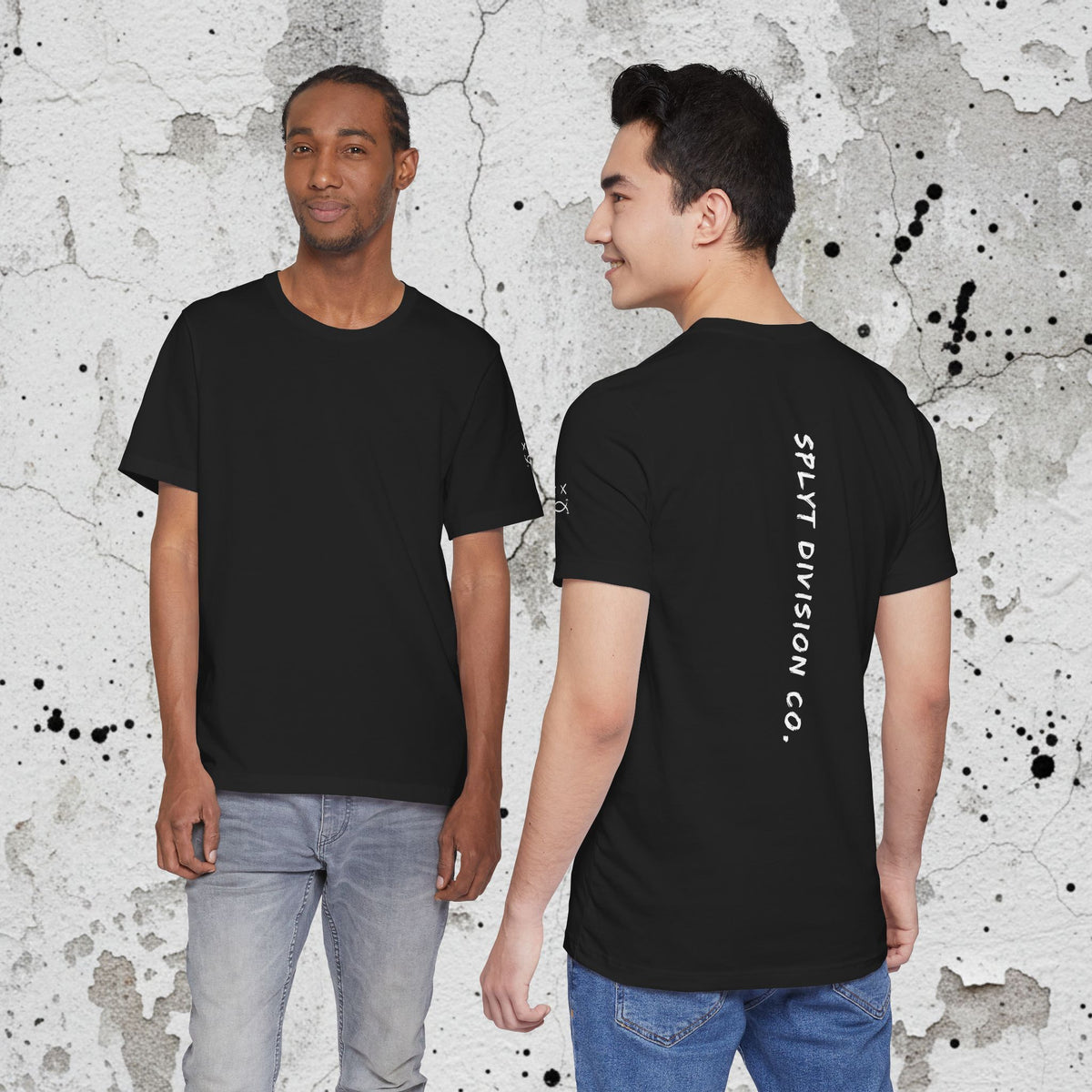 SPLYT DIVISION Spyne Tee - Black/White