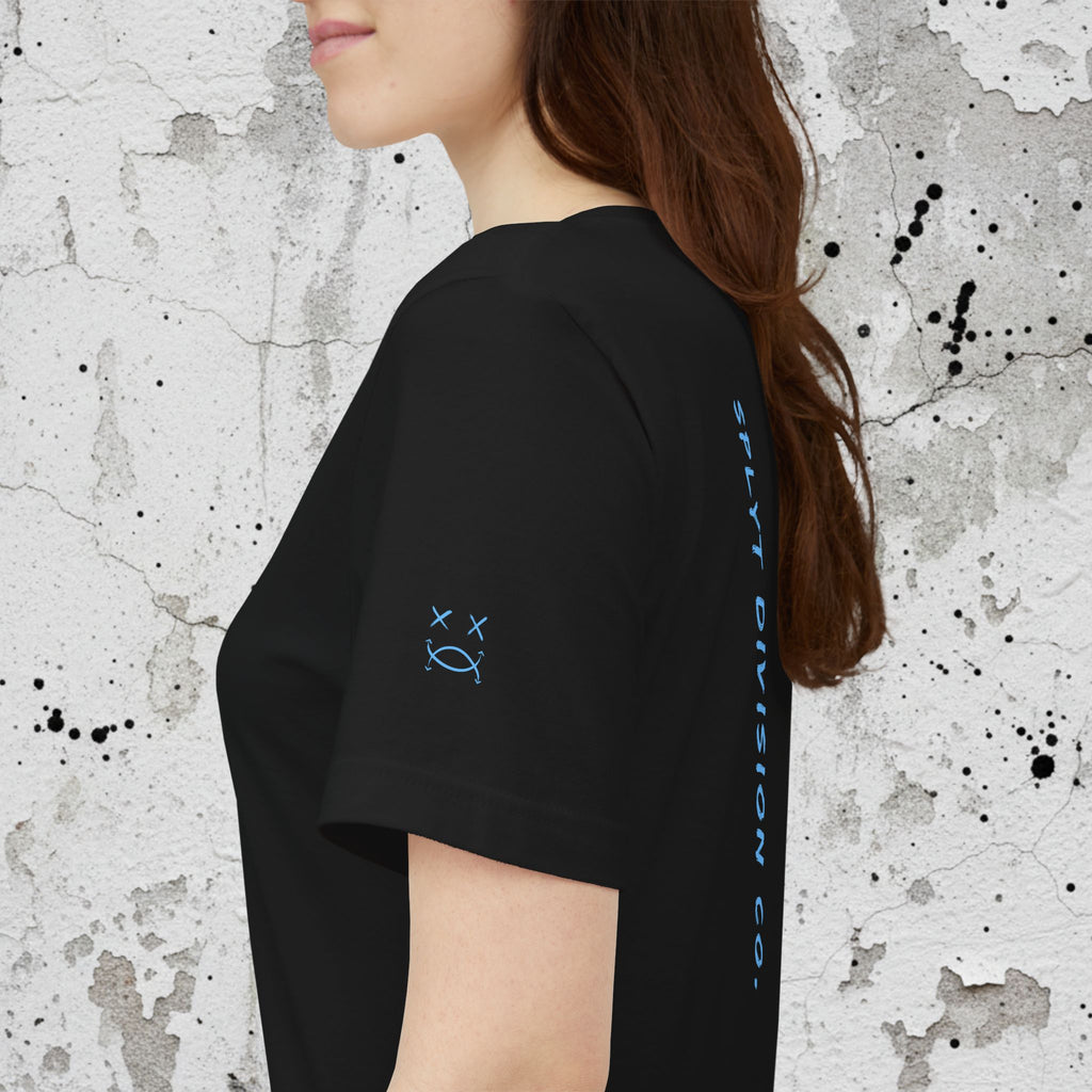 SPLYT DIVISION Spyne Tee -Black/Blue