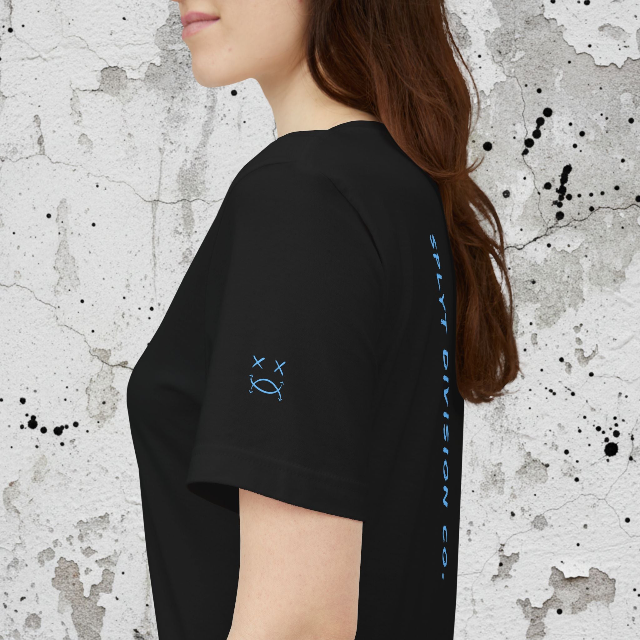 SPLYT DIVISION Spyne Tee -Black/Blue