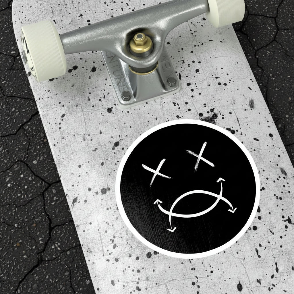 SPLYT DIVISION CO. Round Stickers, Indoor\Outdoor