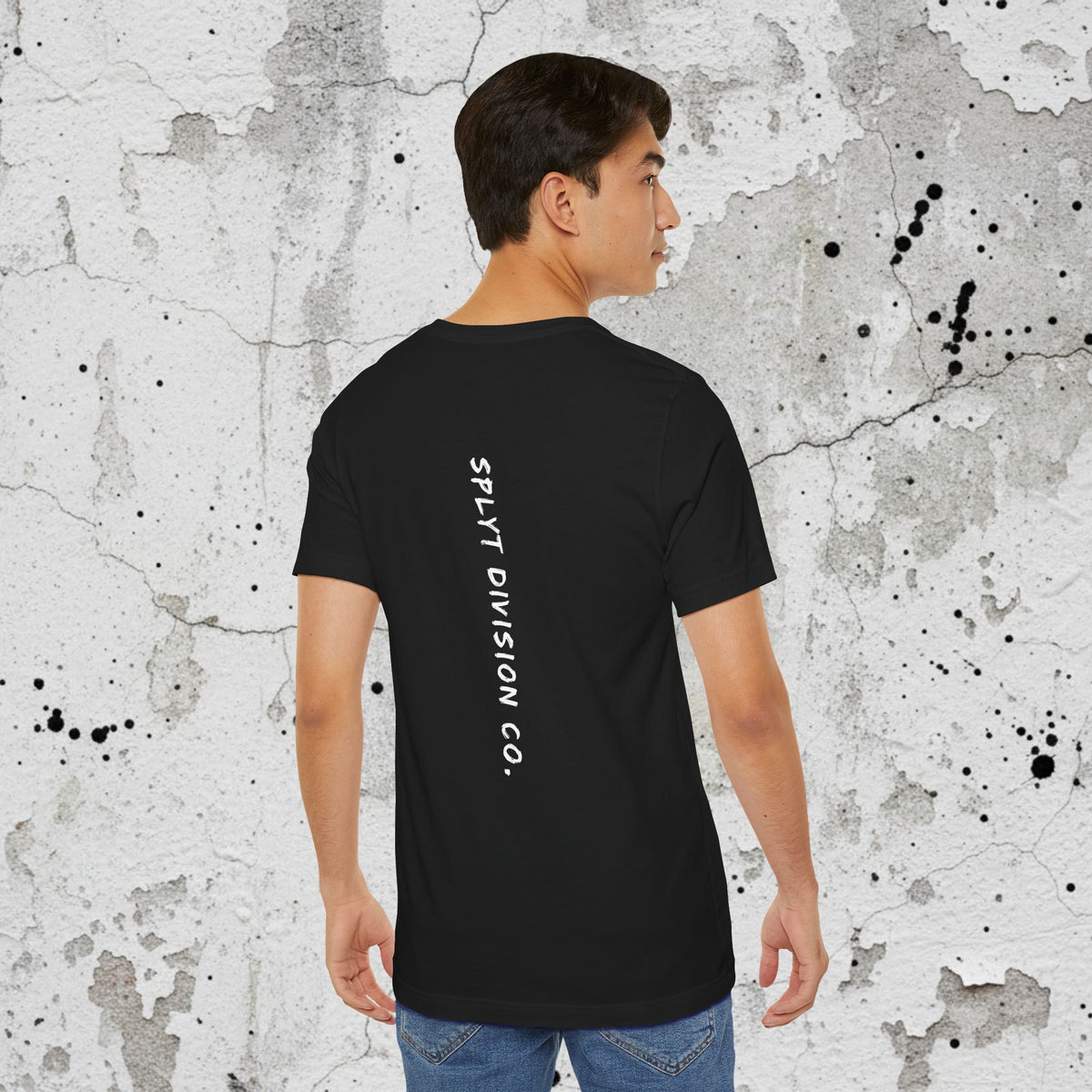 SPLYT DIVISION Spyne Tee - Black/White