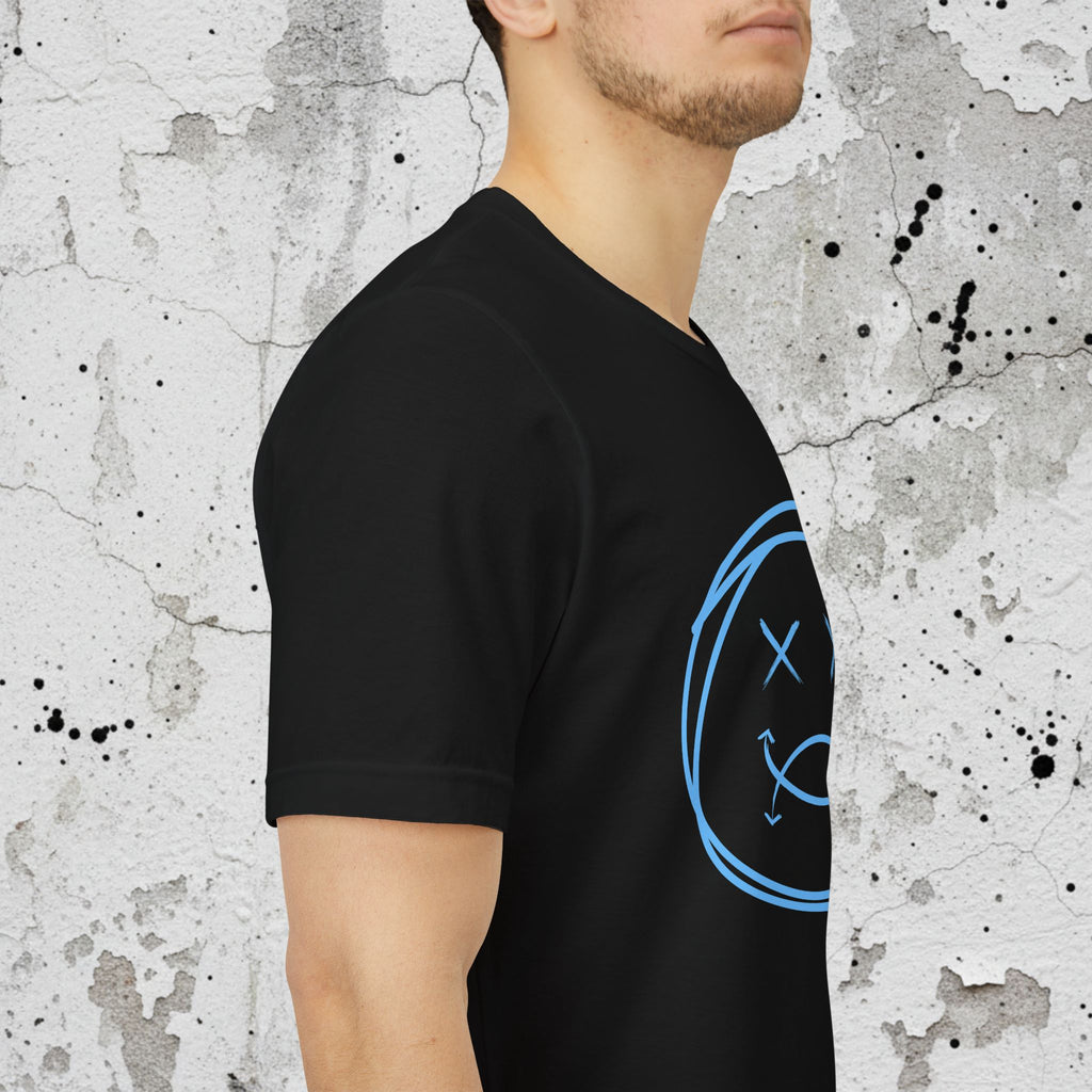 SPLYT Face Tee - Black/Blue