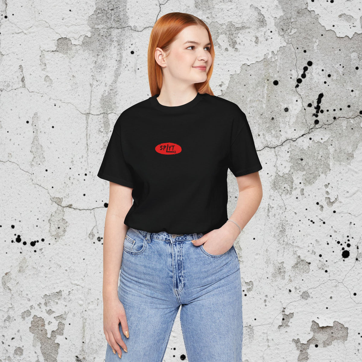 SPLYT Vintage Board Tee - Black/Red