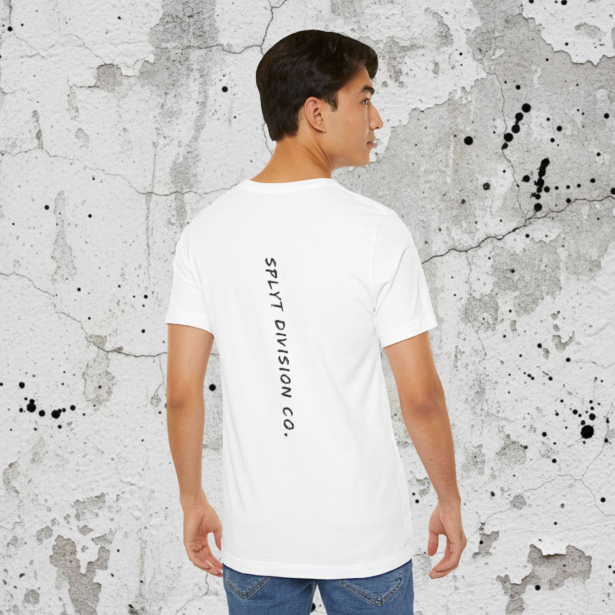 SPLYT DIVISION Spyne Tee - White/Black