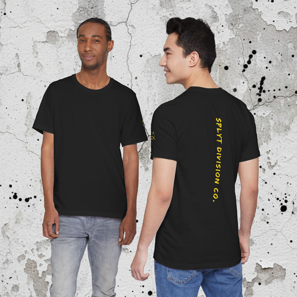 SPLYT DIVISION Spyne Tee - Black/Yellow