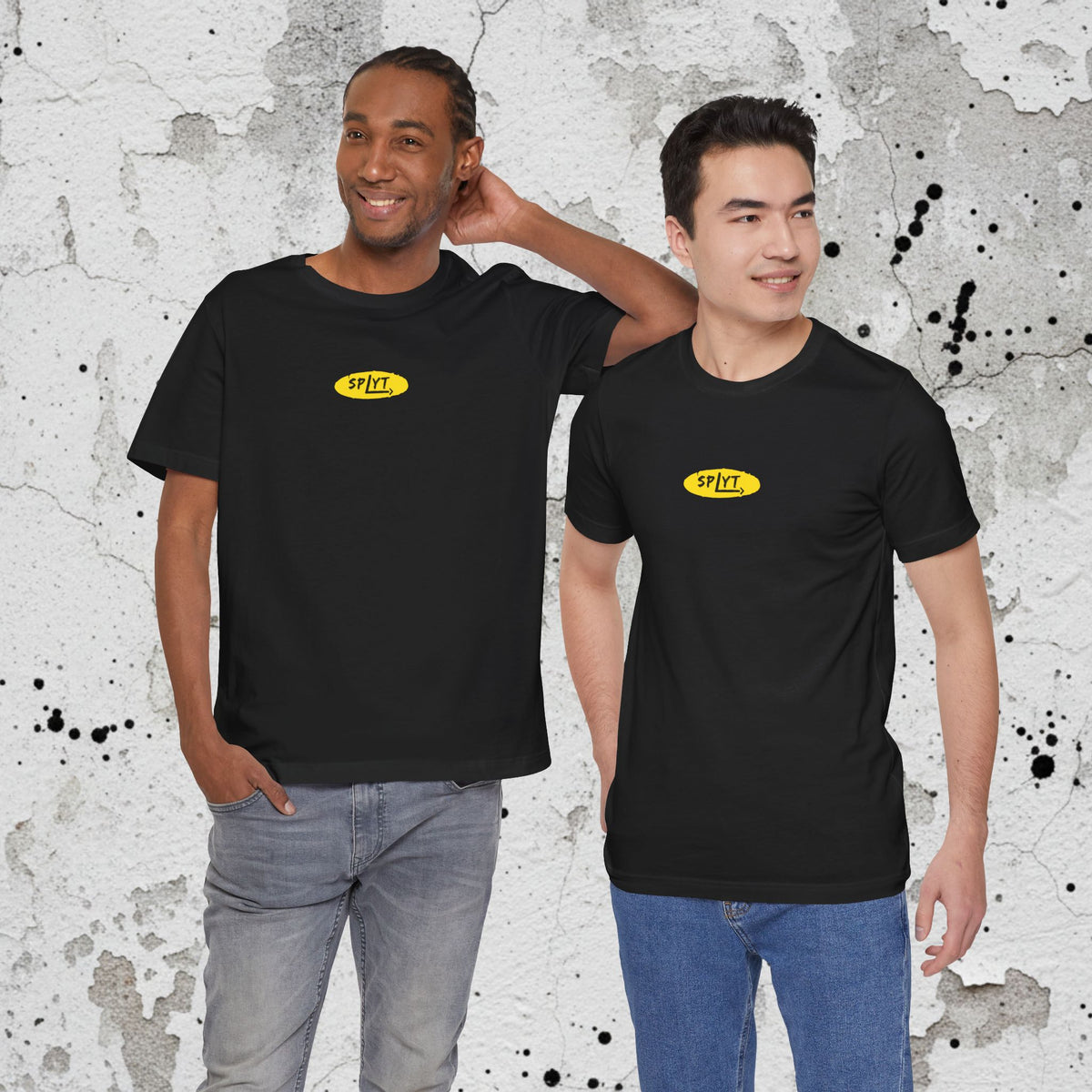 SPLYT Vintage Board Tee - Black/Yellow