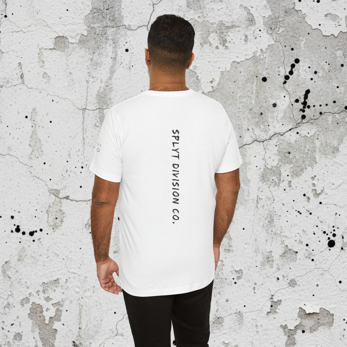 SPLYT DIVISION Spyne Tee - White/Black