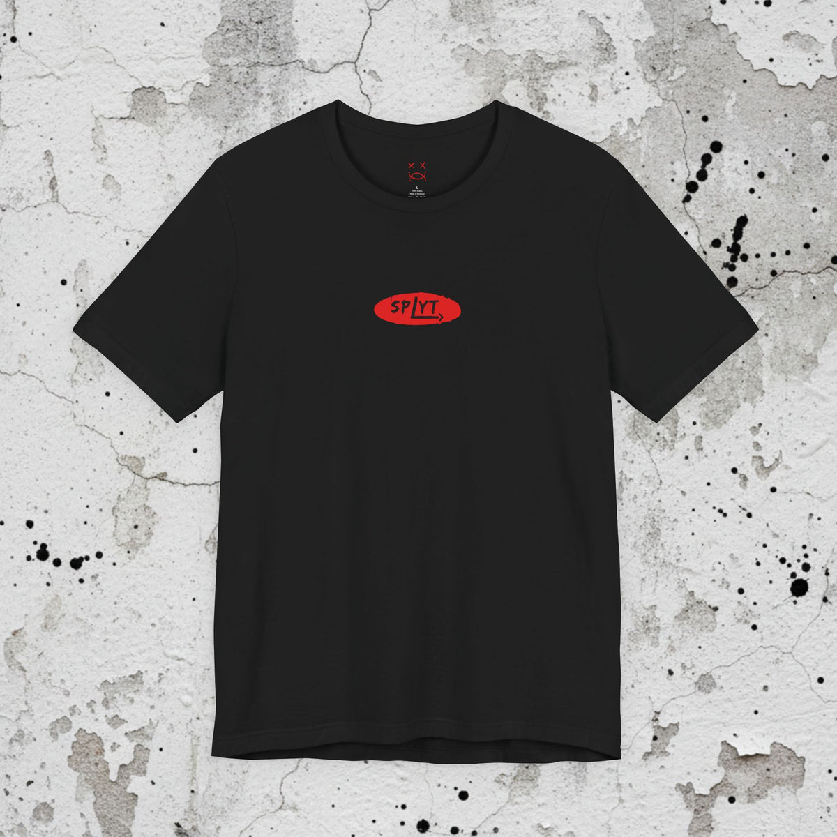 SPLYT Vintage Board Tee - Black/Red