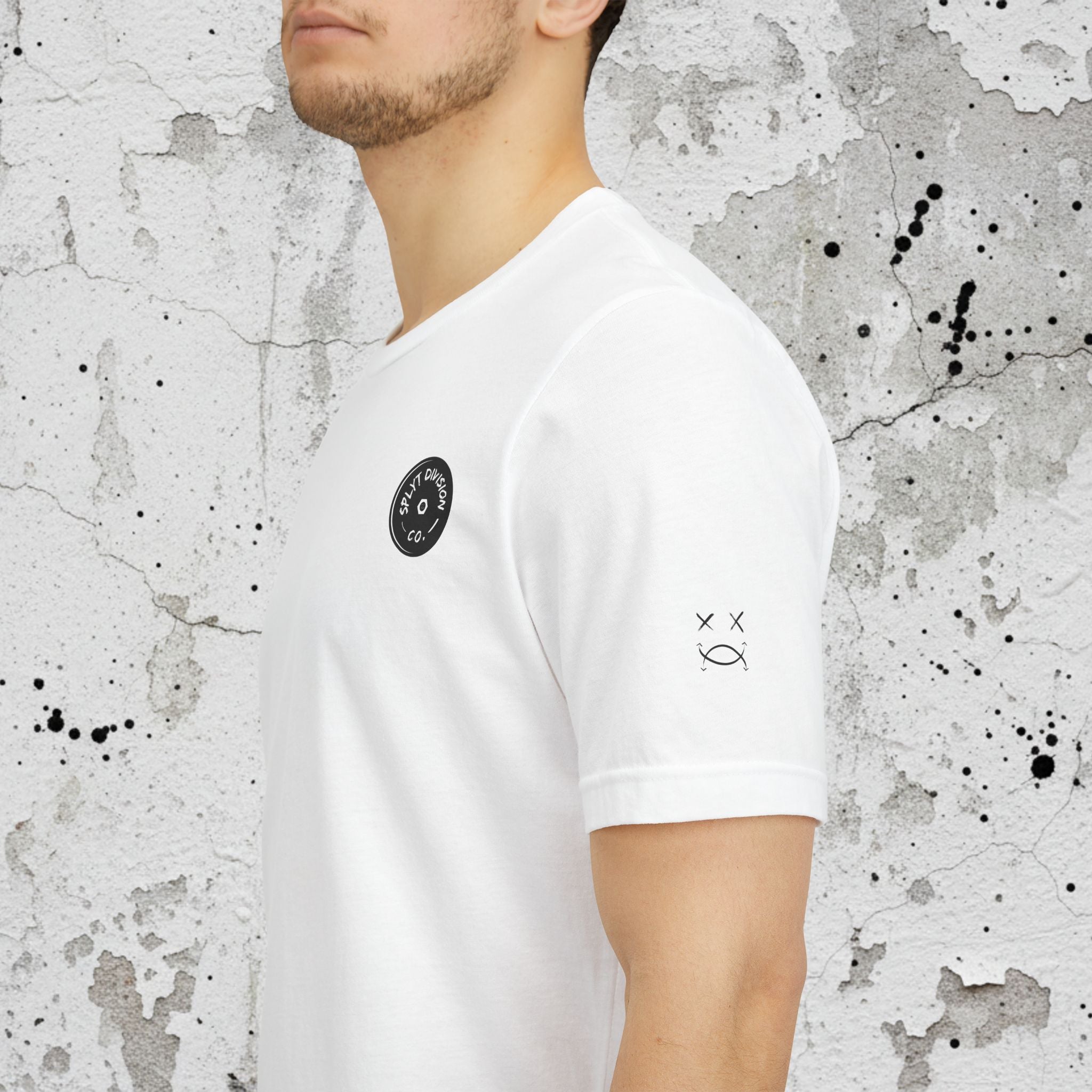 SPLYT Wheel Logo Tee - White