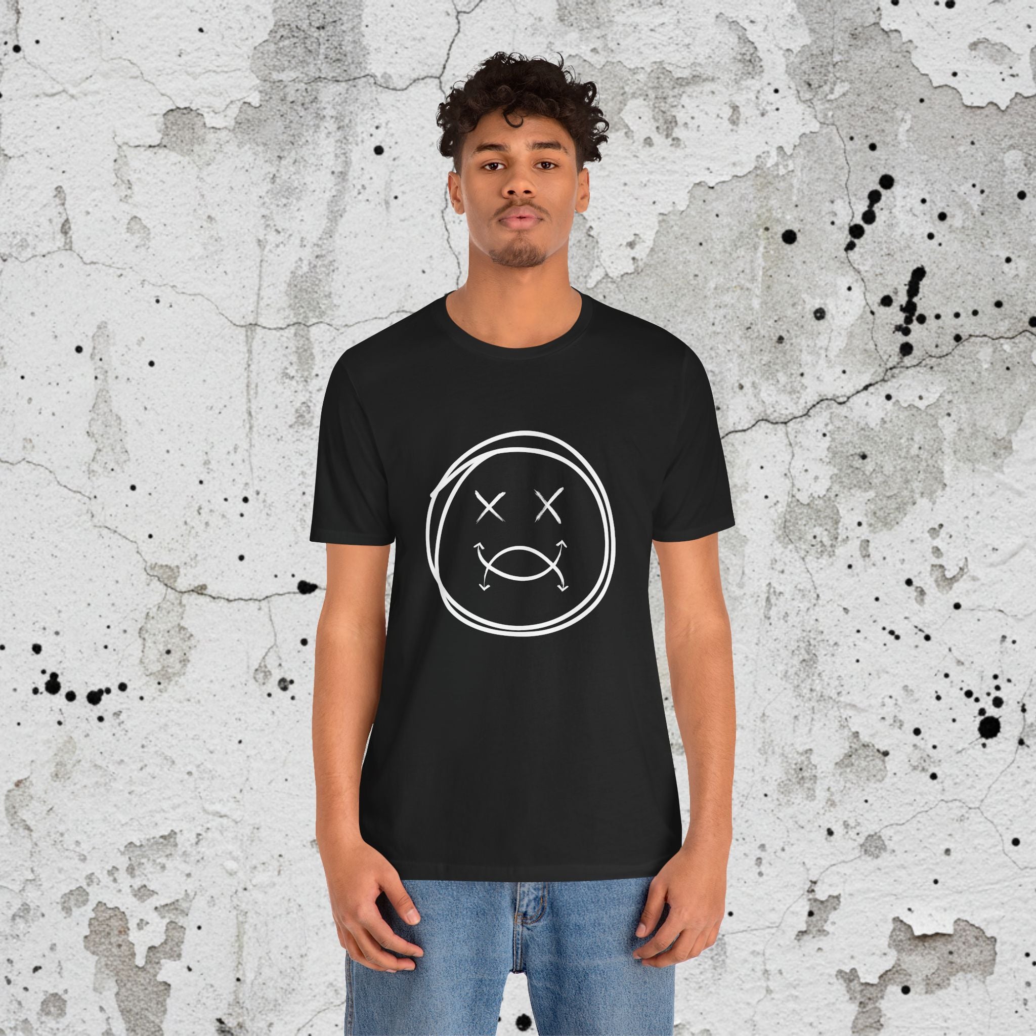 SPLYT Face Tee - Black/White