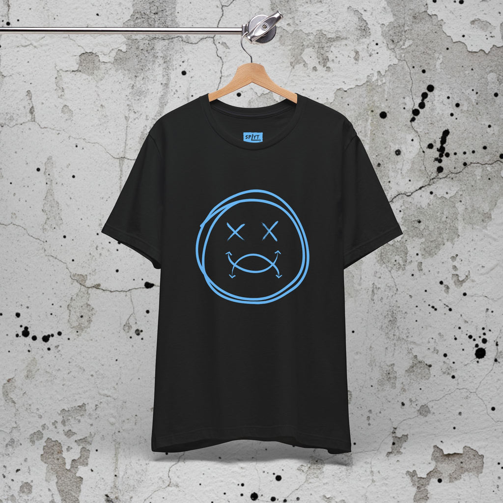 SPLYT Face Tee - Black/Blue