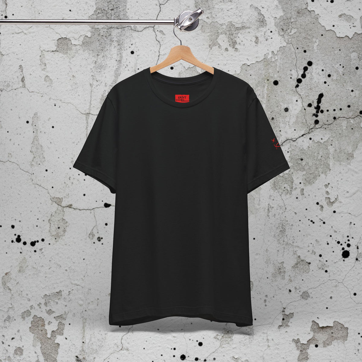 SPLYT DIVISION Spyne Tee - Black/Red