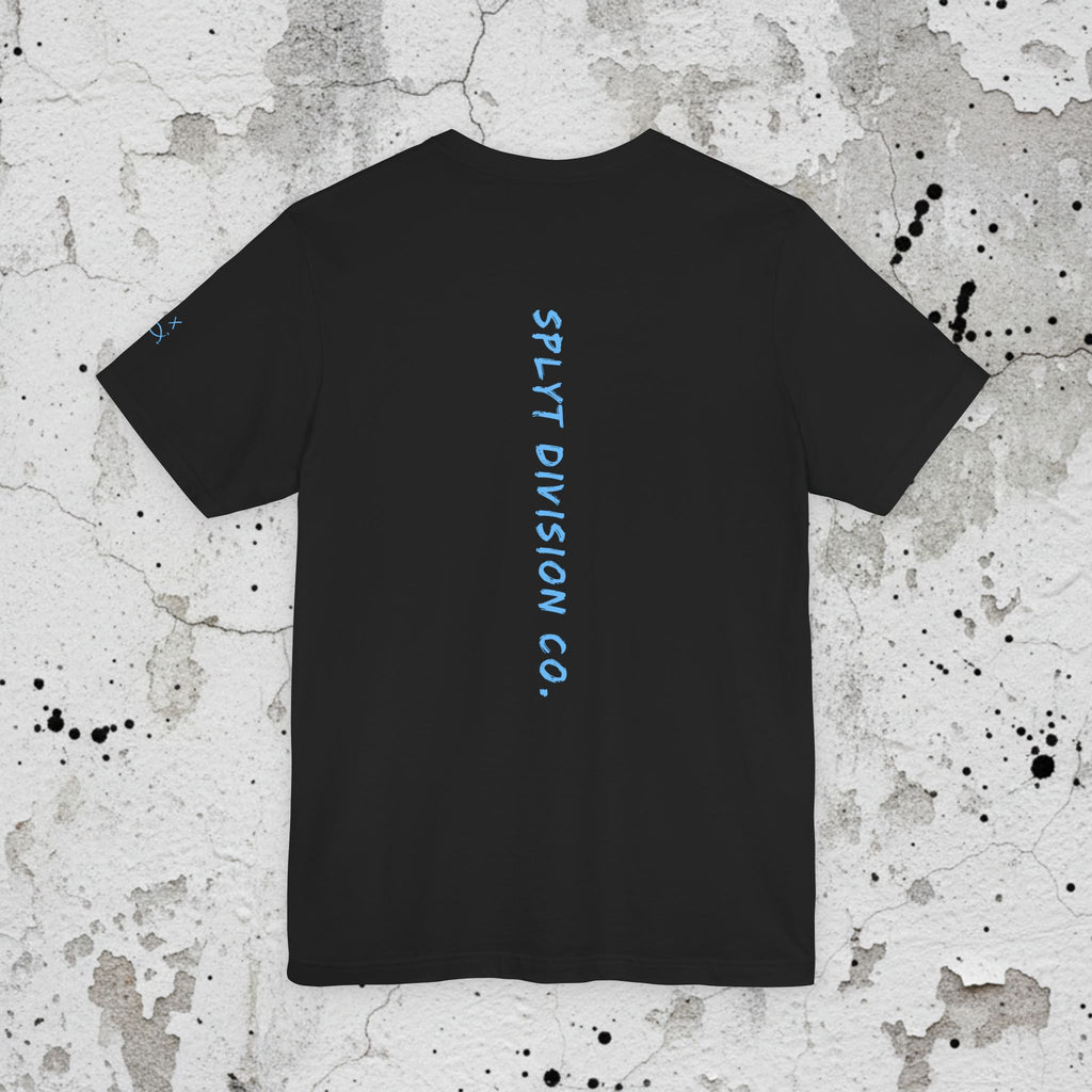 SPLYT DIVISION Spyne Tee -Black/Blue