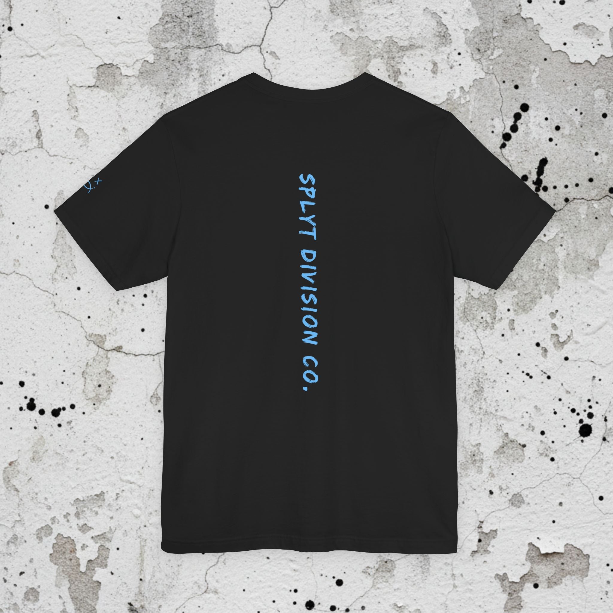 SPLYT DIVISION Spyne Tee -Black/Blue