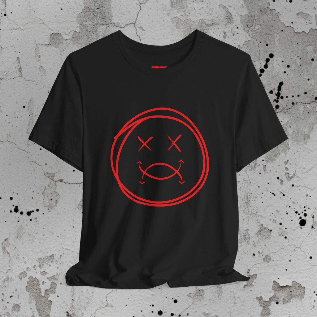 SPLYT Face Tee - Black/Red
