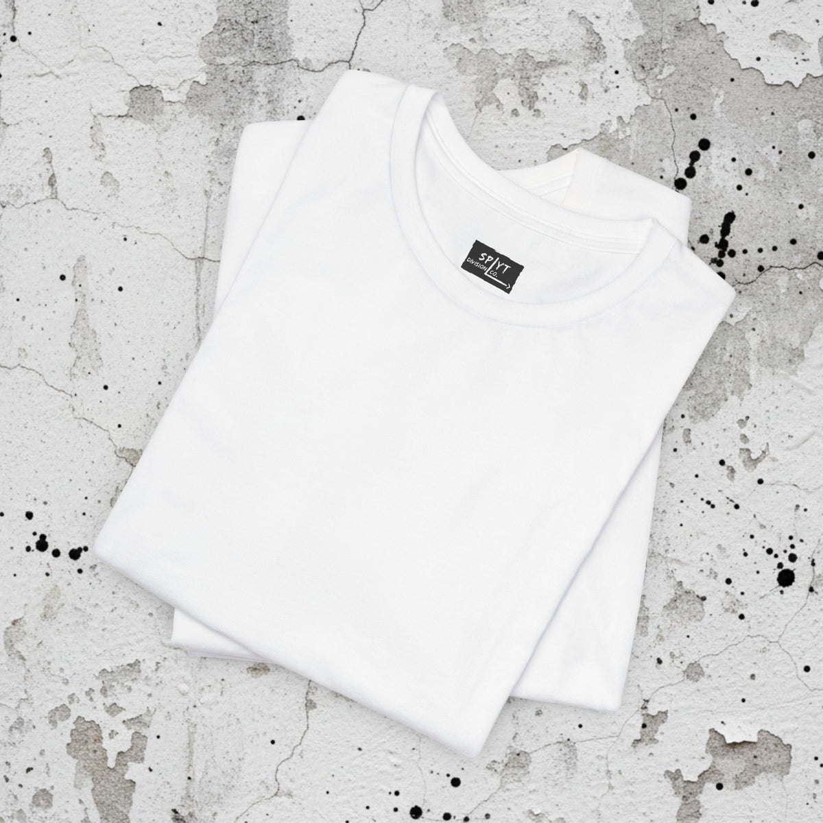 SPLYT DIVISION Spyne Tee - White/Black
