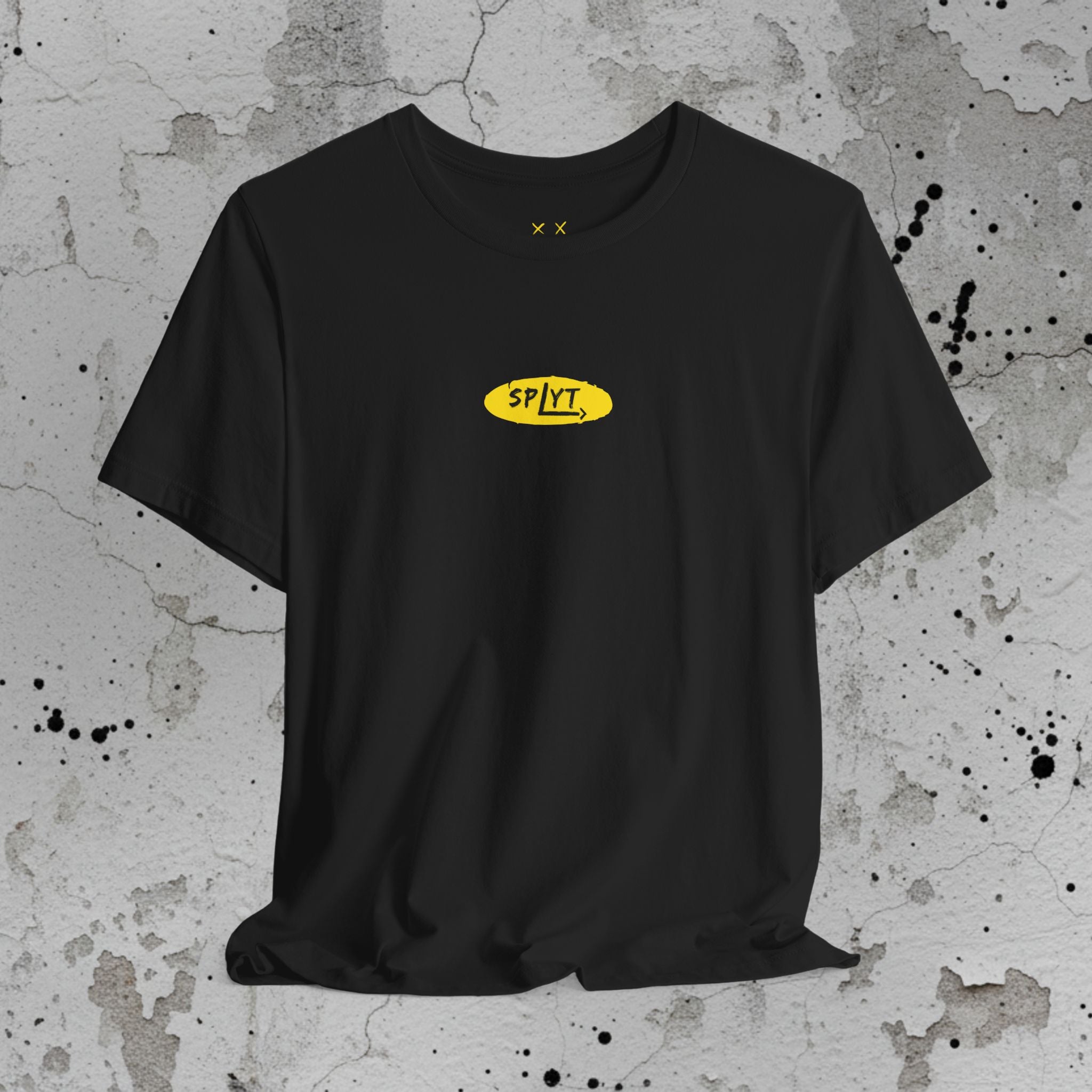 SPLYT Vintage Board Tee - Black/Yellow