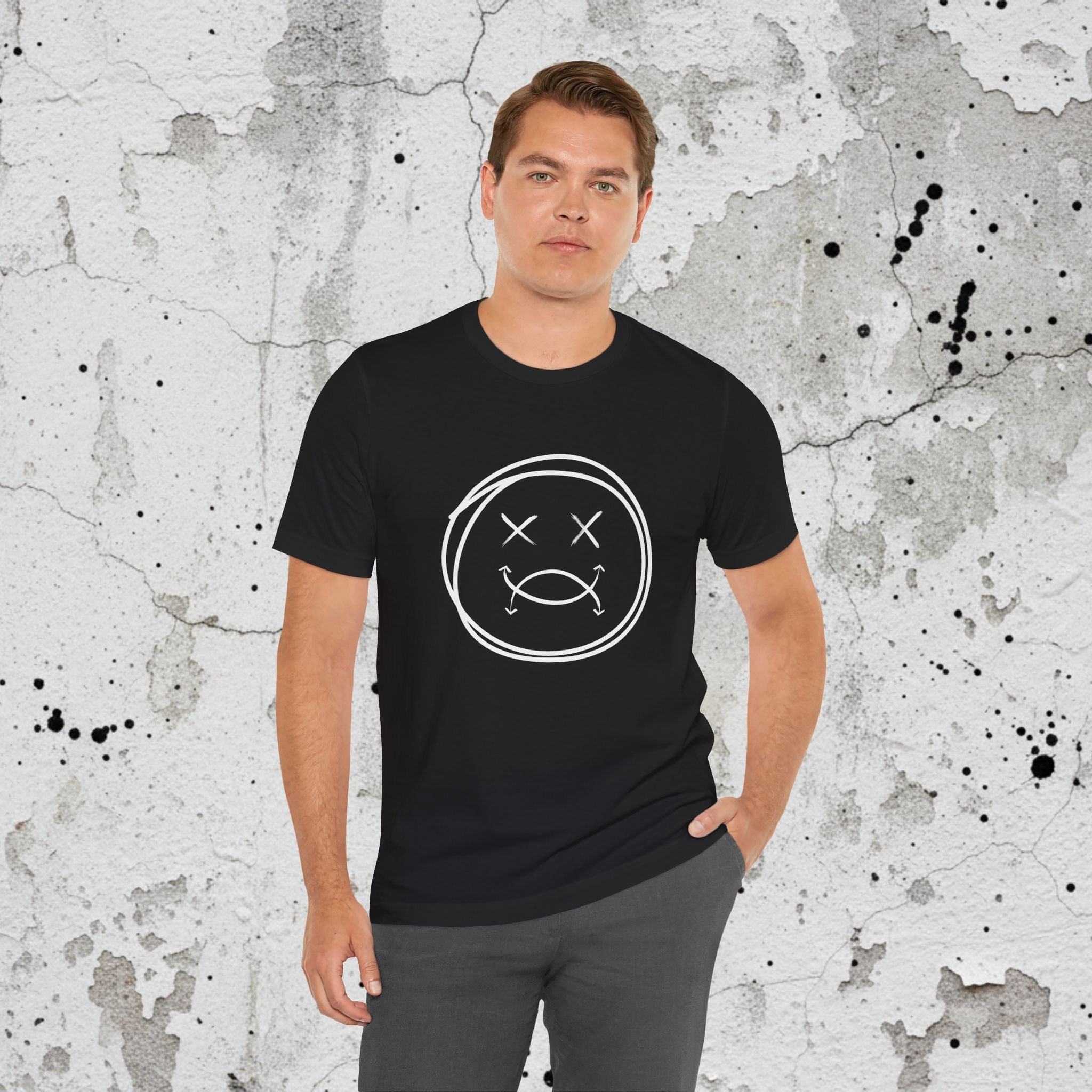 SPLYT Face Tee - Black/White