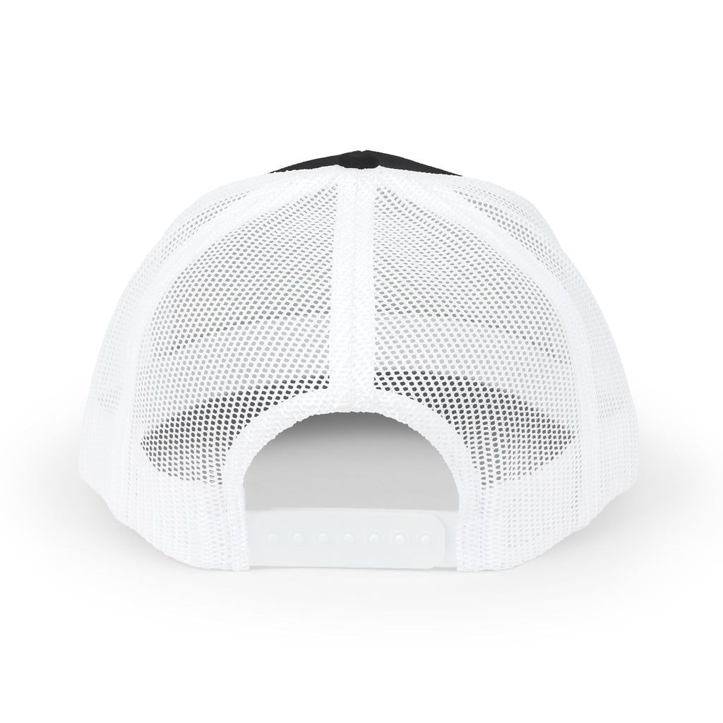 SPLYT DIVISION Essential Snapback Trucker Cap - Black / White