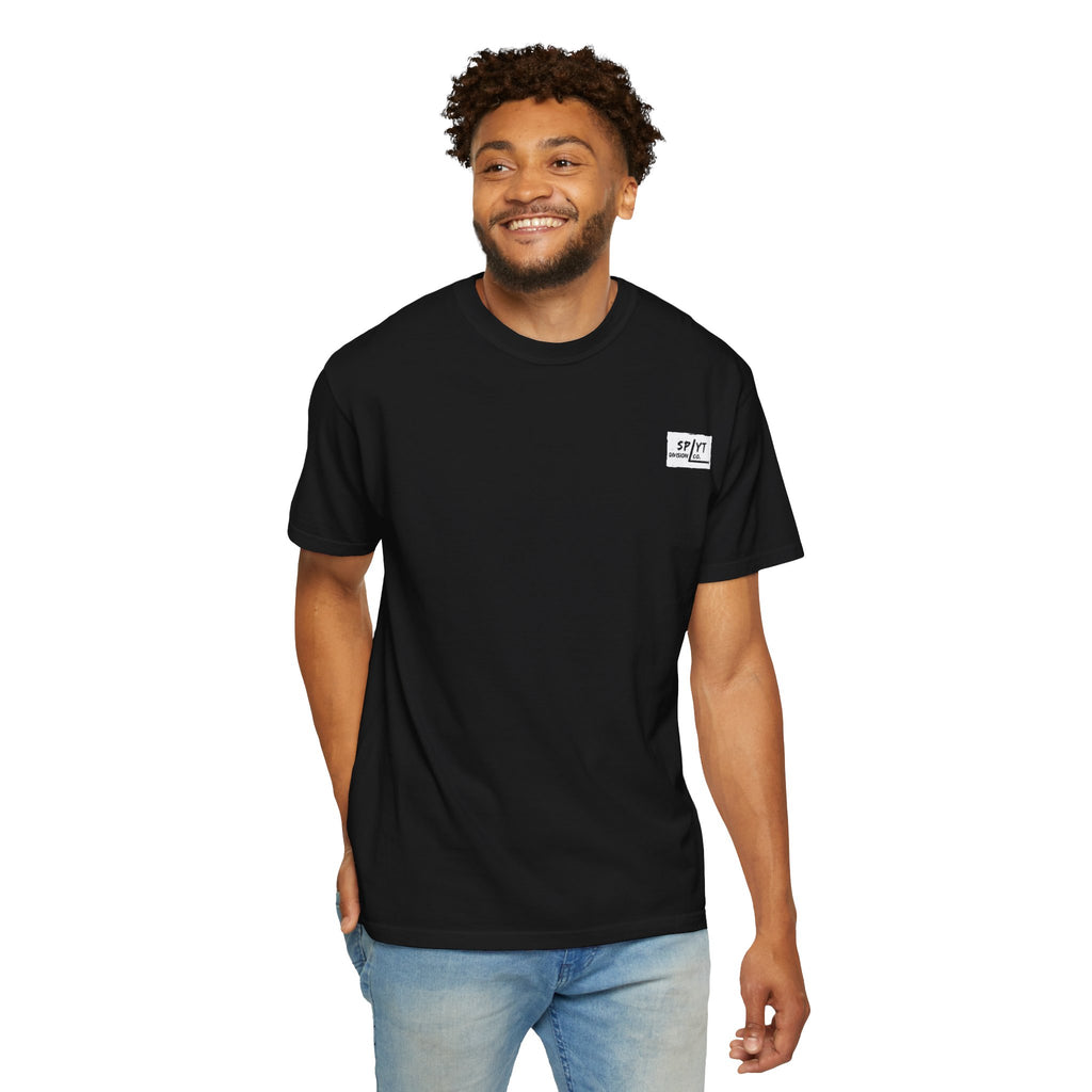 SPLYT DIVISION Negative State Collection Unisex Garment-Dyed T-shirt