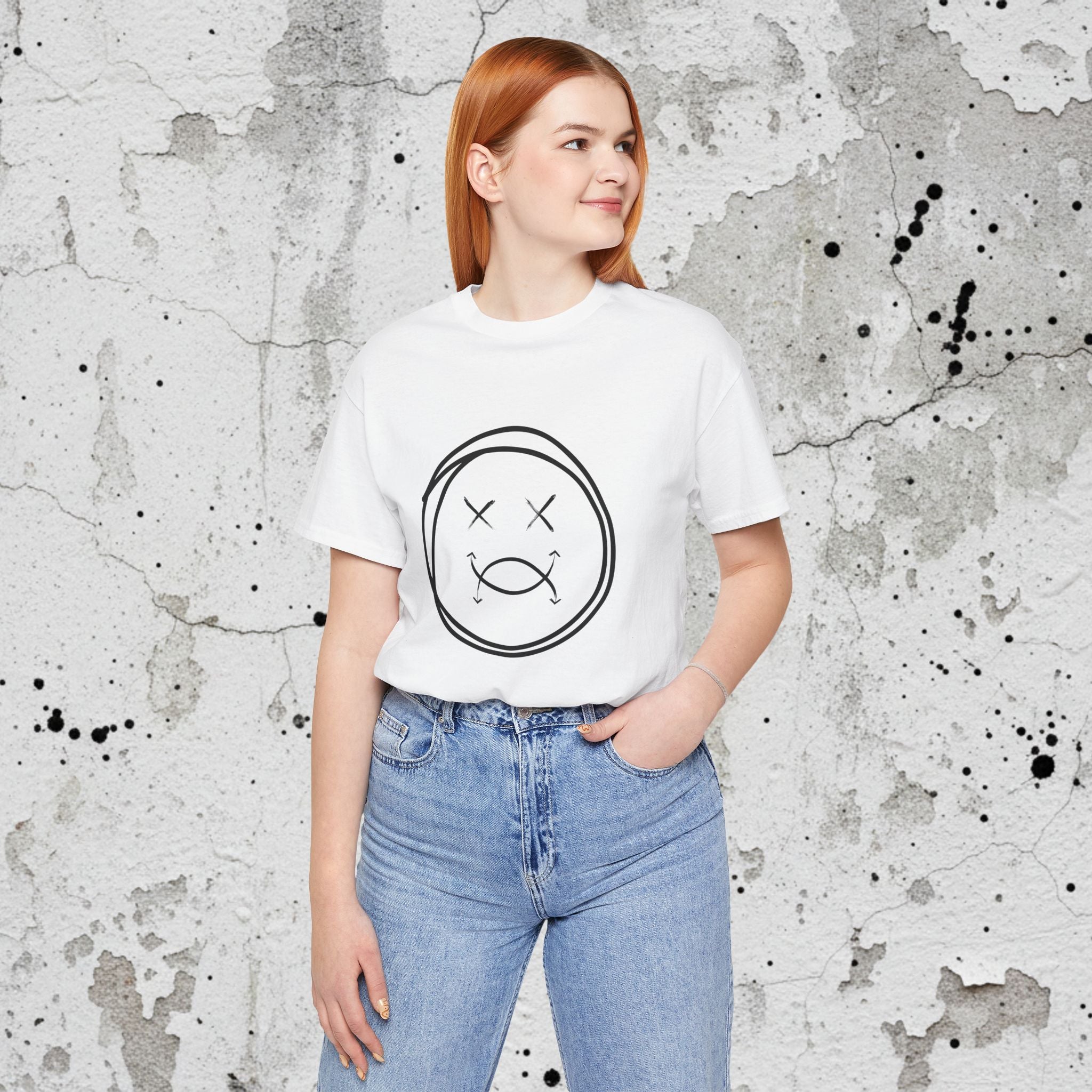 SPLYT Face Tee - White/Black