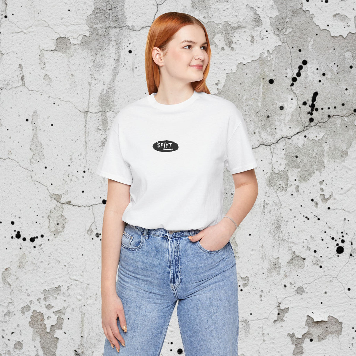 SPLYT Vintage Board Tee - White/Back