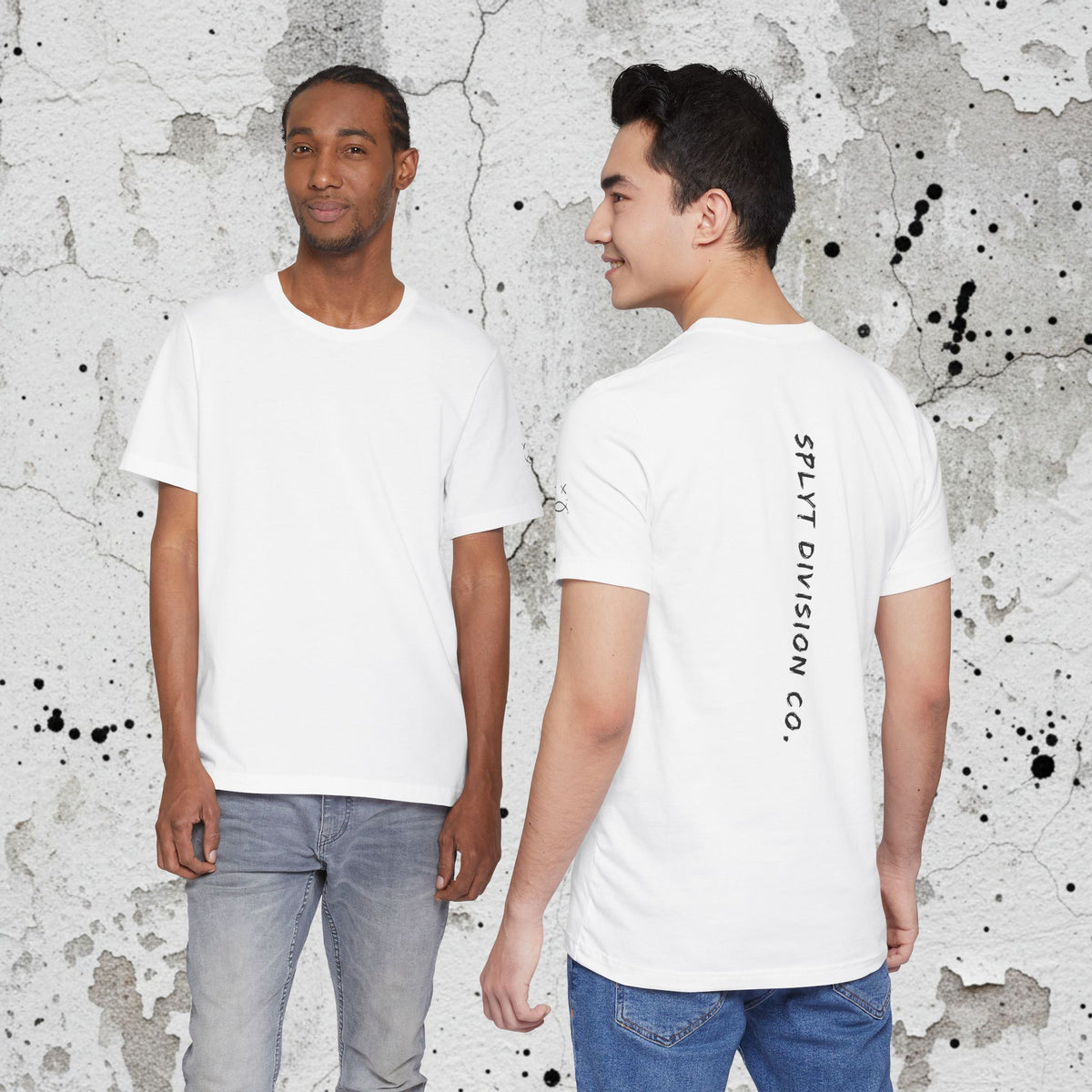 SPLYT DIVISION Spyne Tee - White/Black
