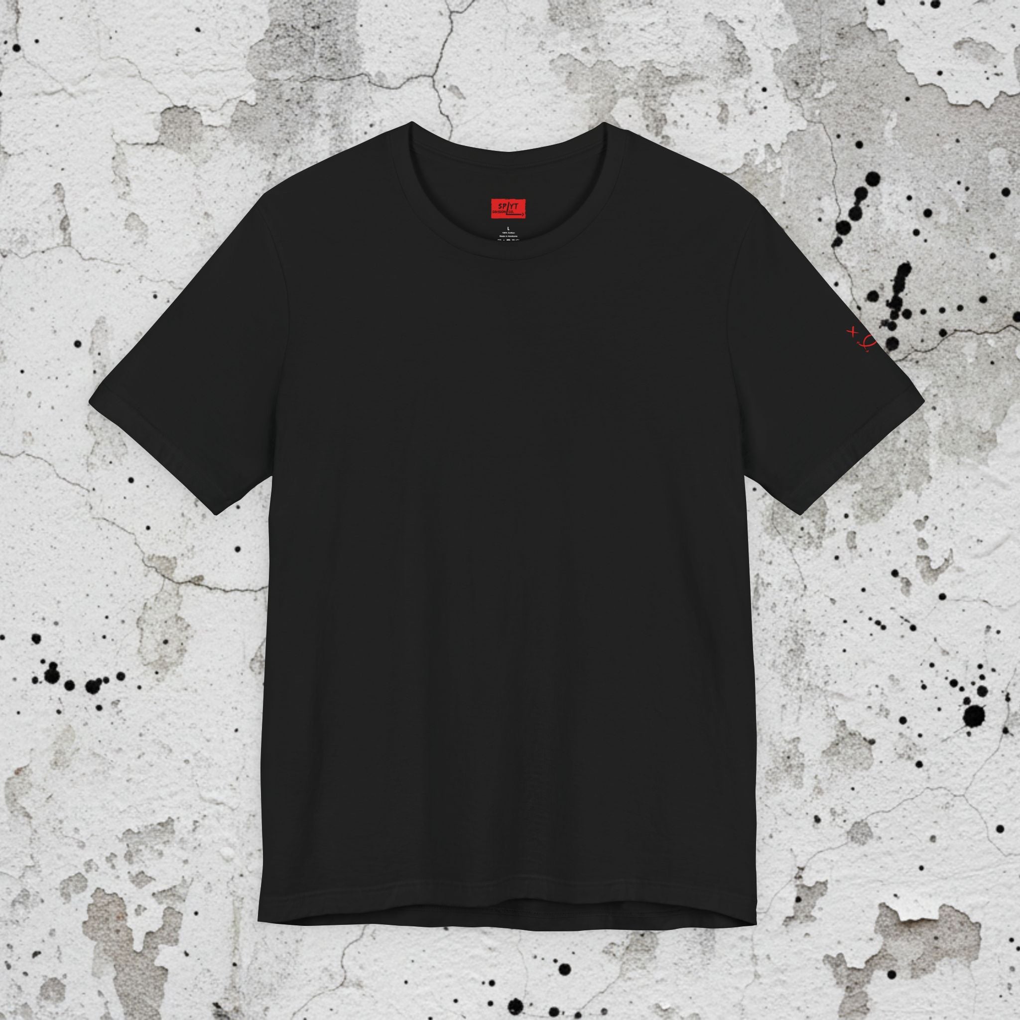 SPLYT DIVISION Spyne Tee - Black/Red