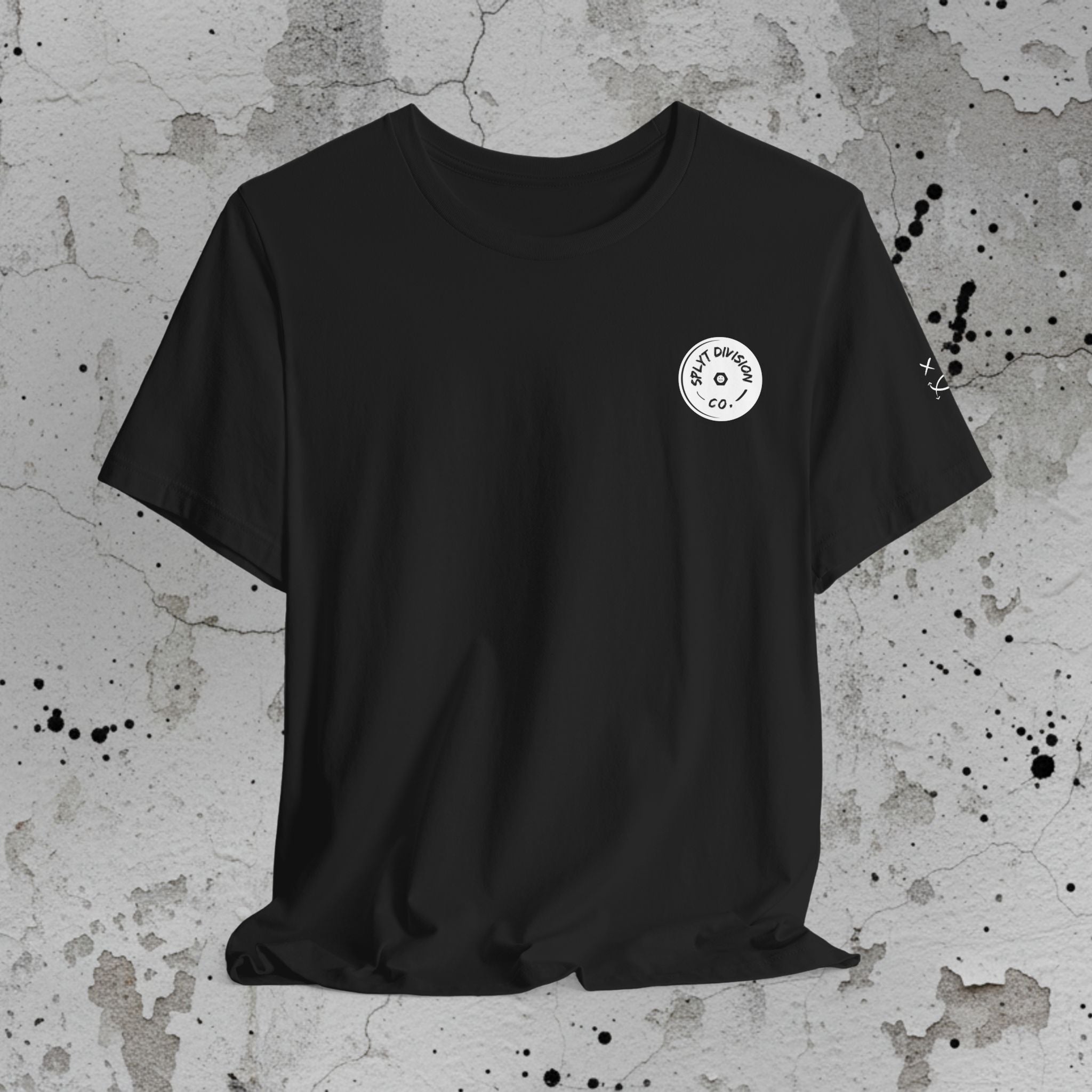 SPLYT Wheel Logo Tee - Black