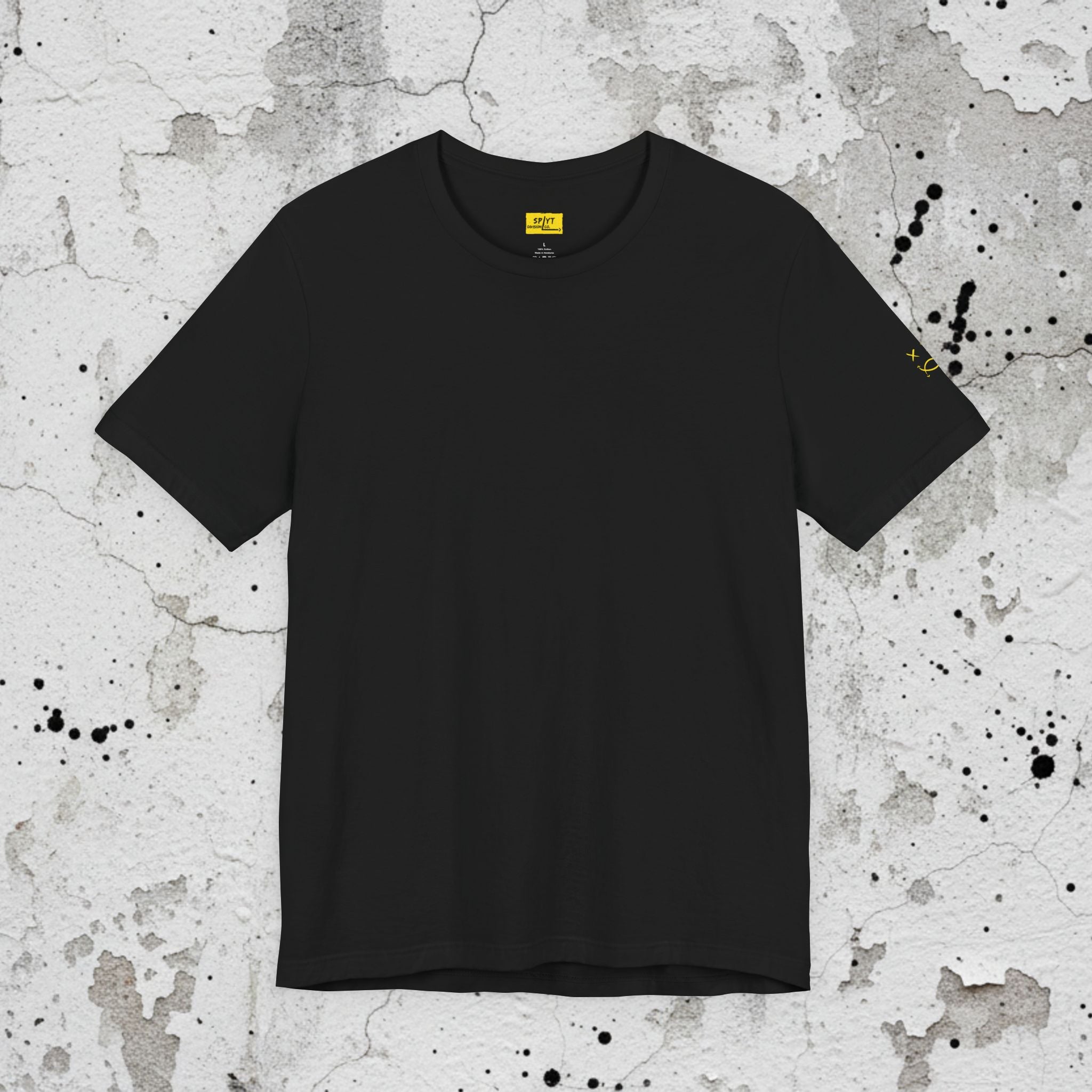 SPLYT DIVISION Spyne Tee - Black/Yellow
