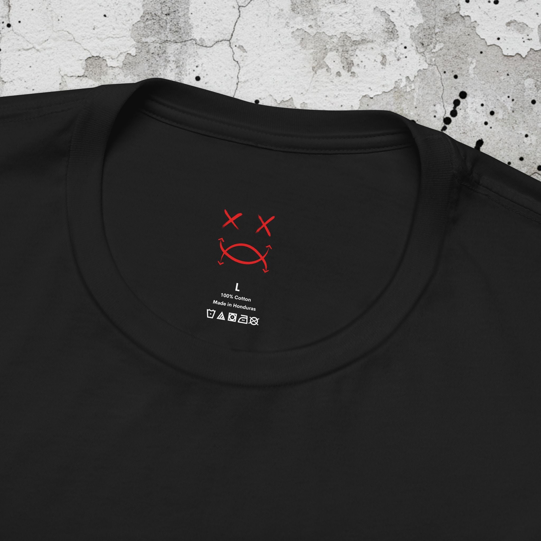 SPLYT Vintage Board Tee - Black/Red