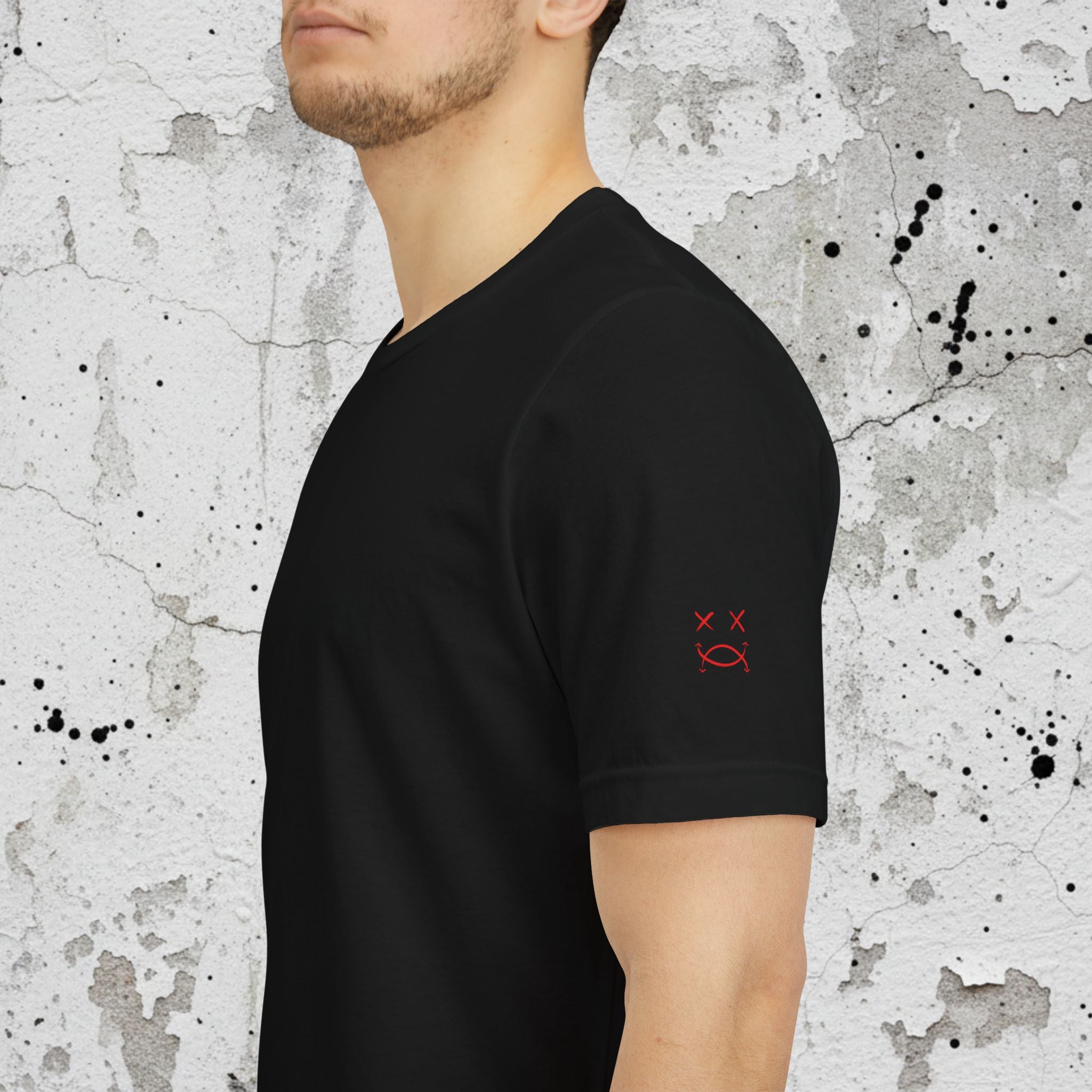 SPLYT DIVISION Spyne Tee - Black/Red