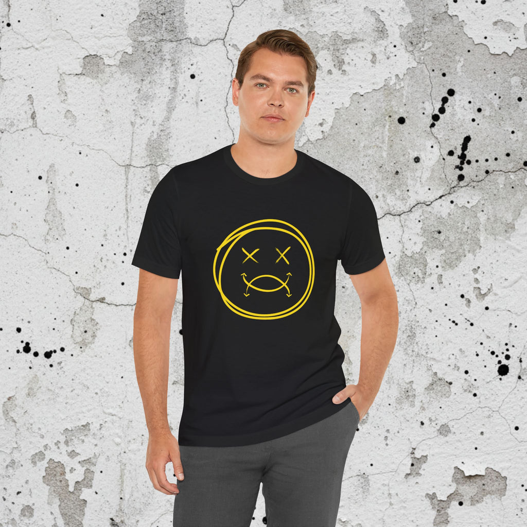 SPLYT Face Tee - Black/Yellow