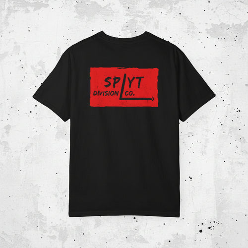 SPLYT DIVISION Dual State Collection Unisex Garment-Dyed T-shirt