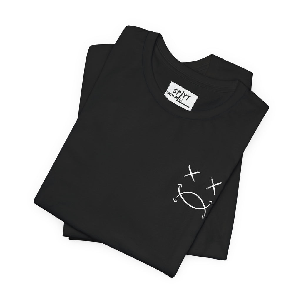 SPLYT DIVISION Splyce Collection Unisex Jersey Short Sleeve Tee - Black