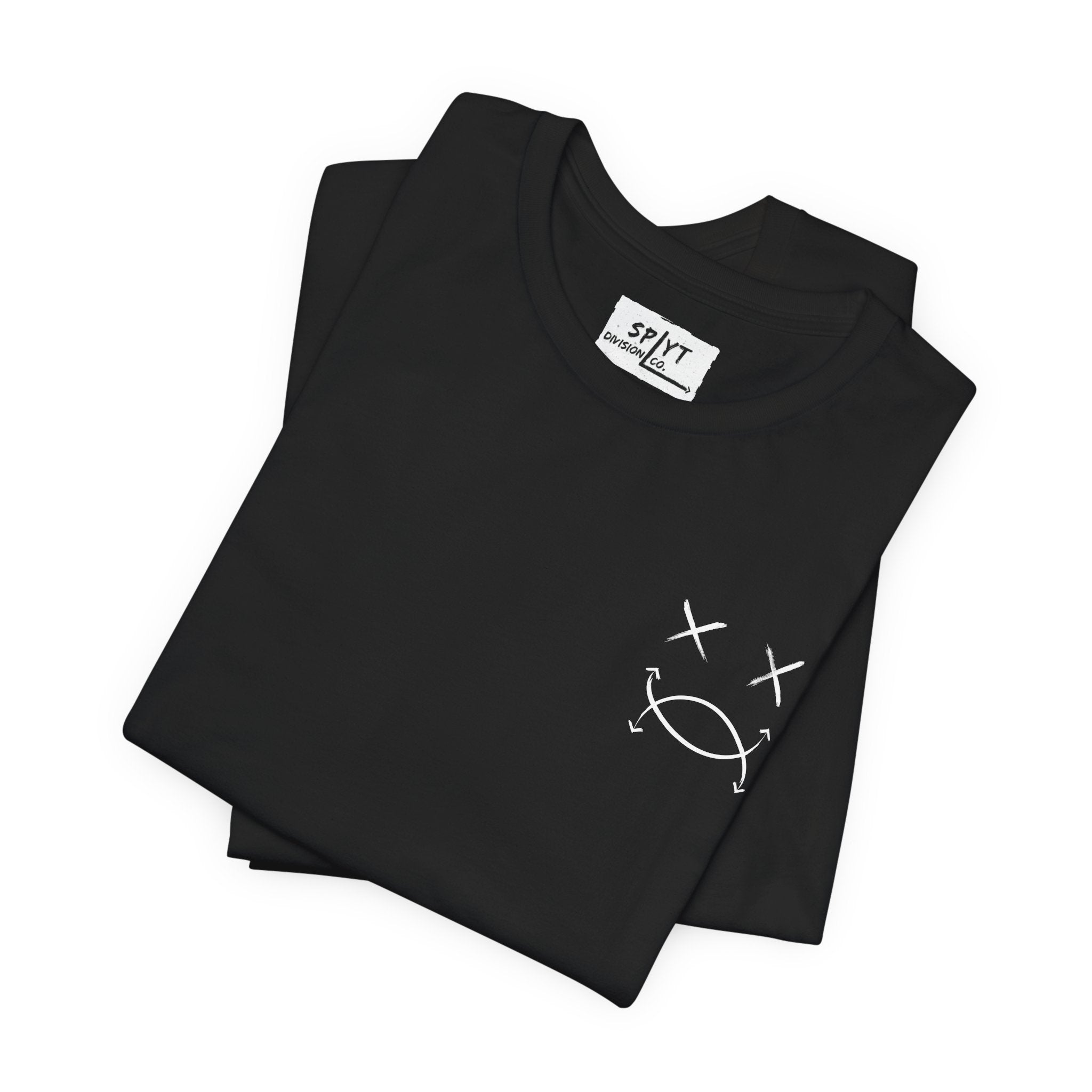 SPLYT DIVISION Splyce Collection Unisex Jersey Short Sleeve Tee - Black