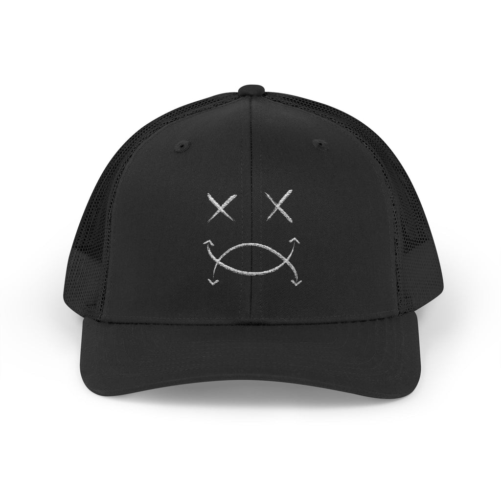 SPLYT DIVISION Essential Snapback Trucker Cap - Black