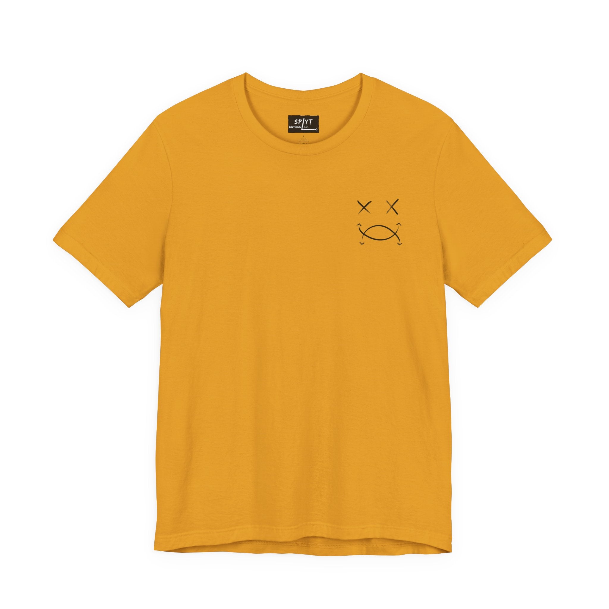 SPLYT DIVISION Splyce Collection Unisex Jersey Short Sleeve Tee - Mustard