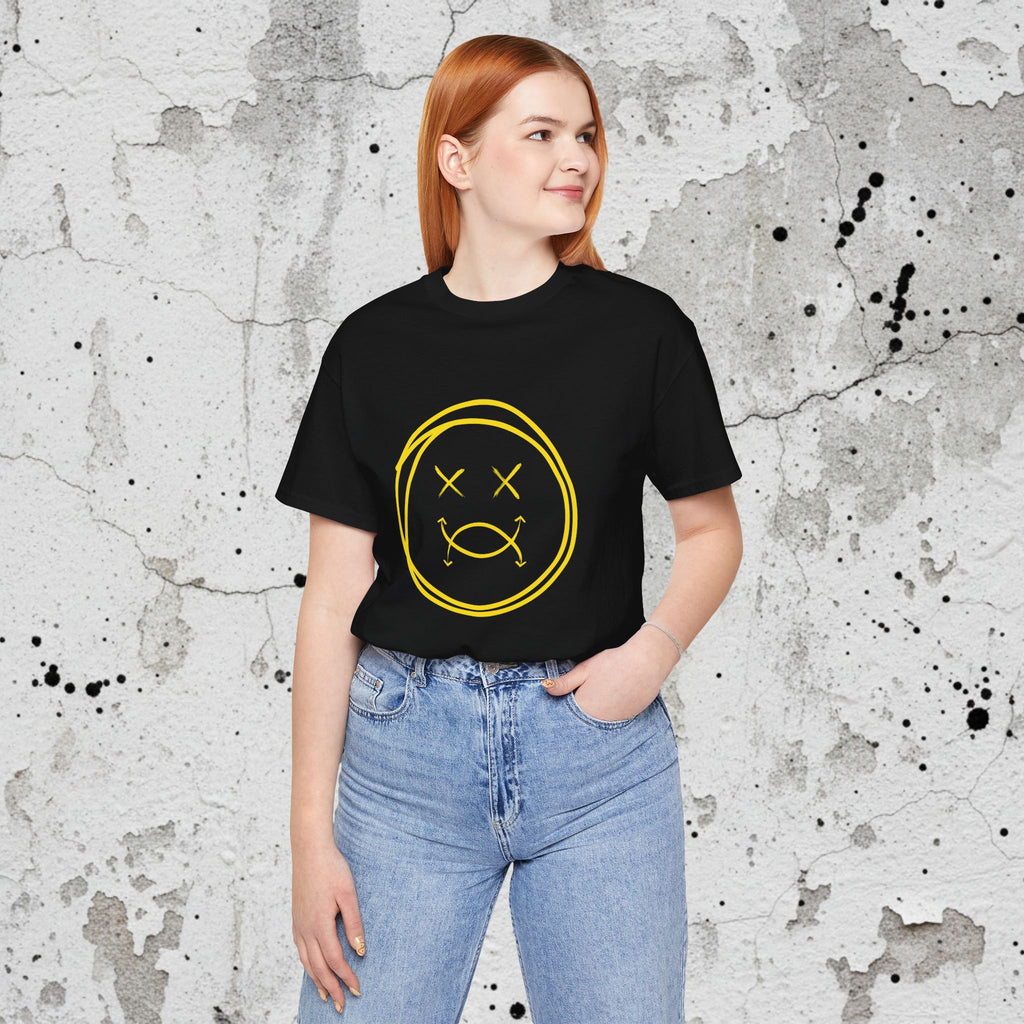 SPLYT Face Tee - Black/Yellow
