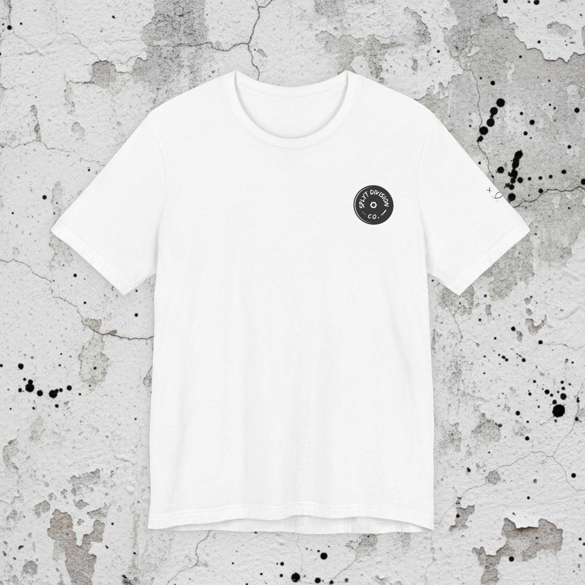 SPLYT Wheel Logo Tee - White