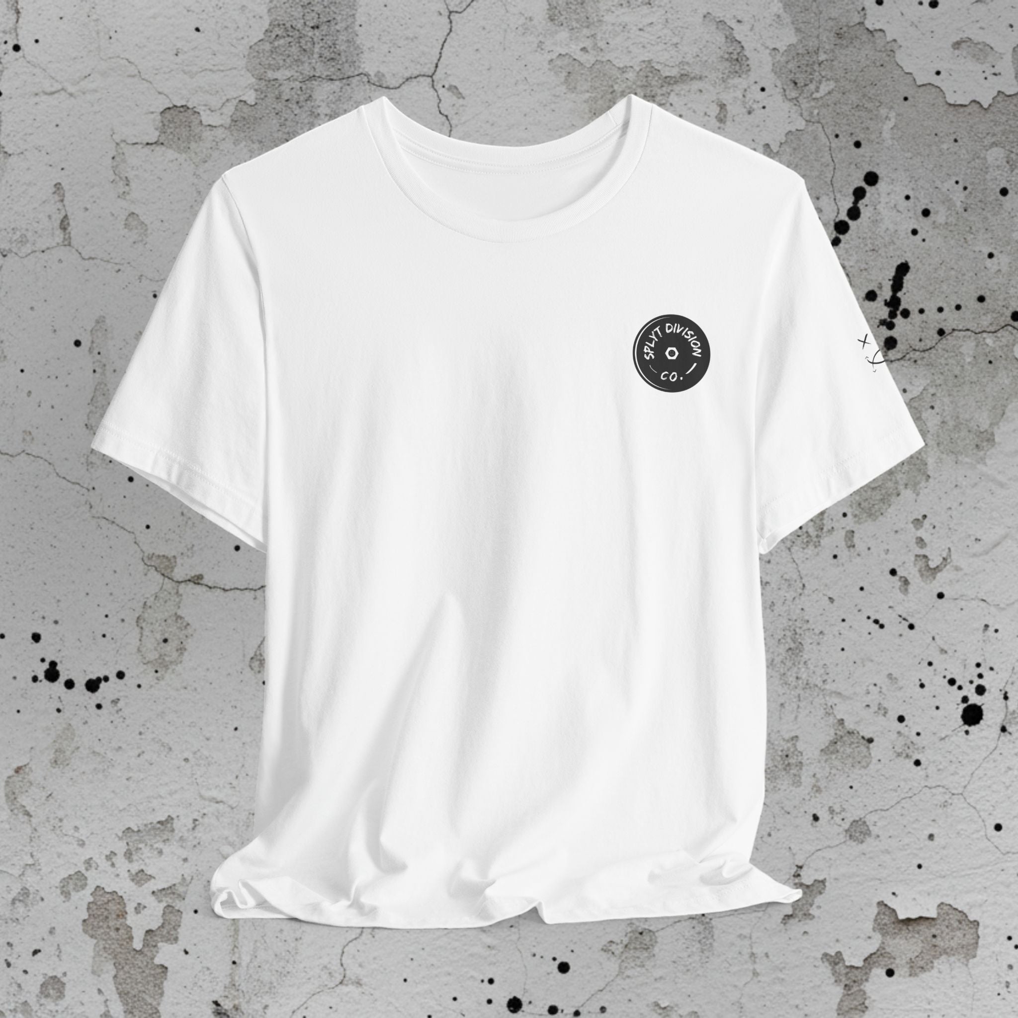 SPLYT Wheel Logo Tee - White